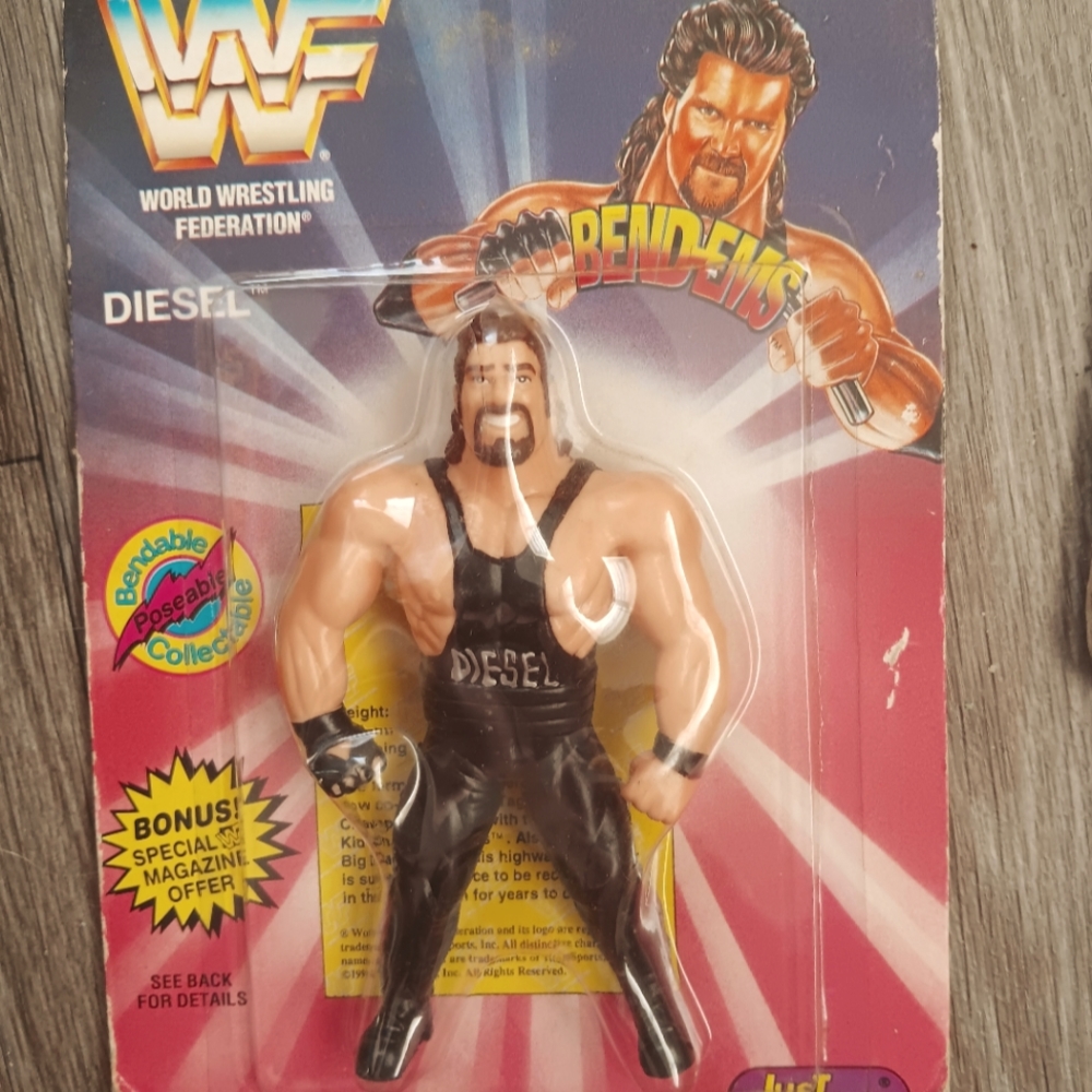 Official WWF Action Figure Wrestler Diesel